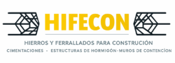 logo empresa hifecon - hierros y ferrallados en málaga para construcción